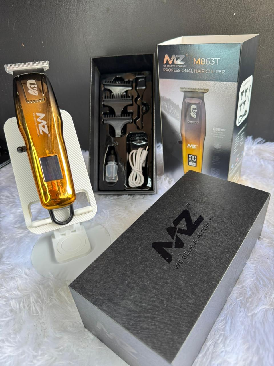 MZ M863T Professional Hair Clipper delivers powerful performance